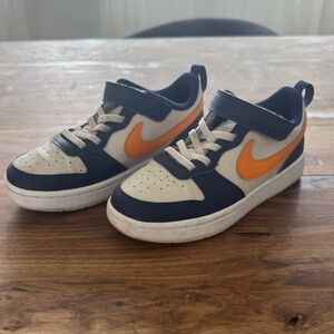 Nike Kids' Navy and Orange Sneakers